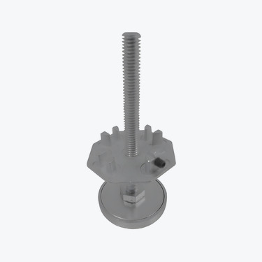 Aluminum adjustable foot - W014